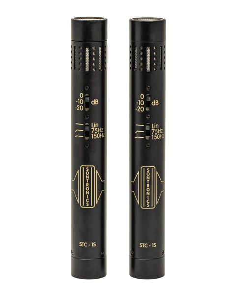 Sontronics STC-1S - Matched Stereo Pair of Condenser Microphones