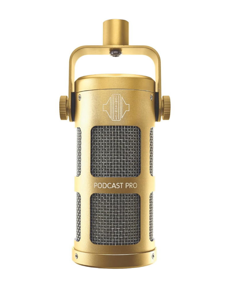 Sontronics Podcast Pro microphone angle view