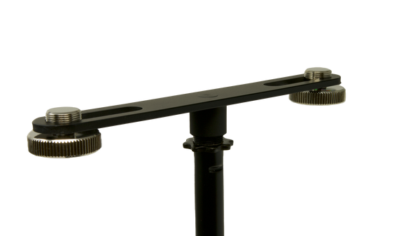 Adjustable Stereo Microphone Mounting Bar