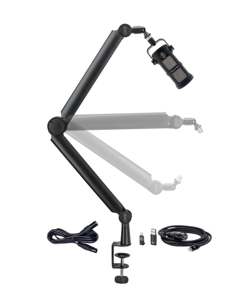 Sontronics VOICECASTING PACK - Podcast / Streaming / Broadcast Microphone Set