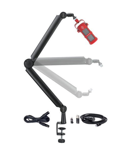 Sontronics VOICECASTING PACK - Podcast / Streaming / Broadcast Microphone Set